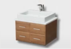 Wooden Base Cabinet Faucet