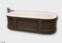 Curved Bathtub