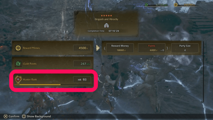 Monster Hunter Wilds Anguish and Atrocity HR Rewards.png