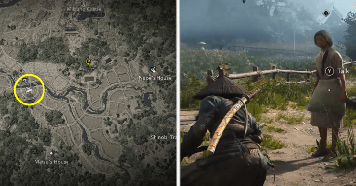 Talk to Elderly Woman