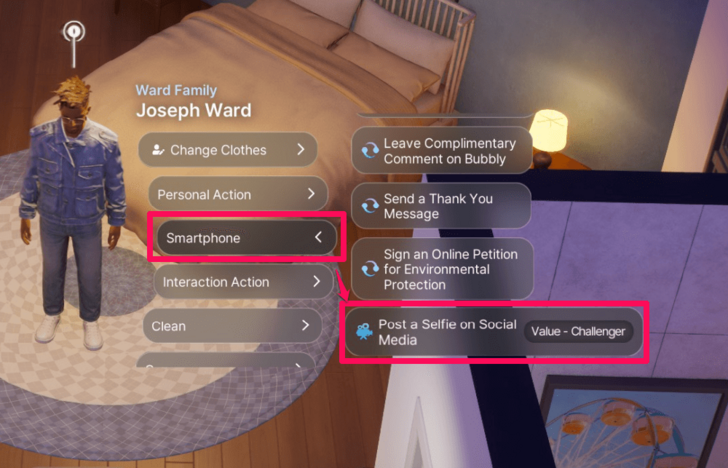 Post a Selfie on Social Media