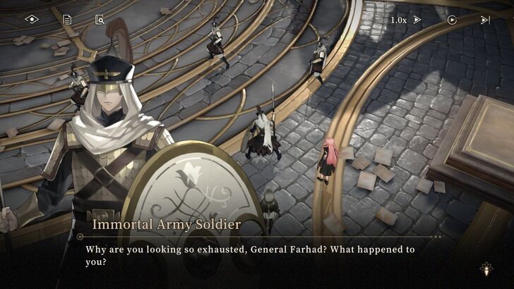 Farhad Reaches King Darius