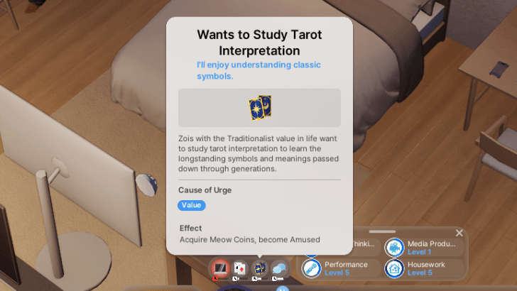 Wants to Study Tarot Interpretation Urge