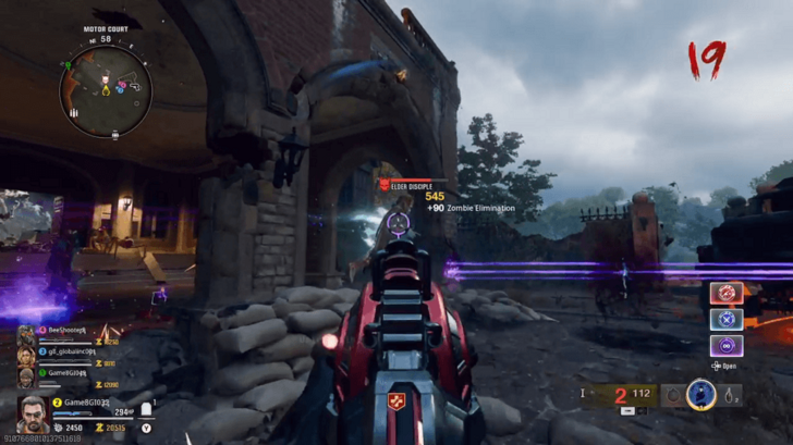 Ray Gun Mark II P on Elder Disciple