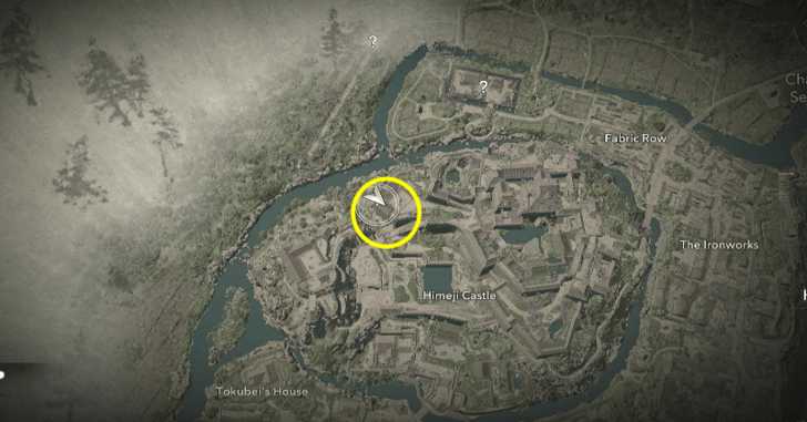 Himeji Castle Samurai Dasiho 1 Map Location