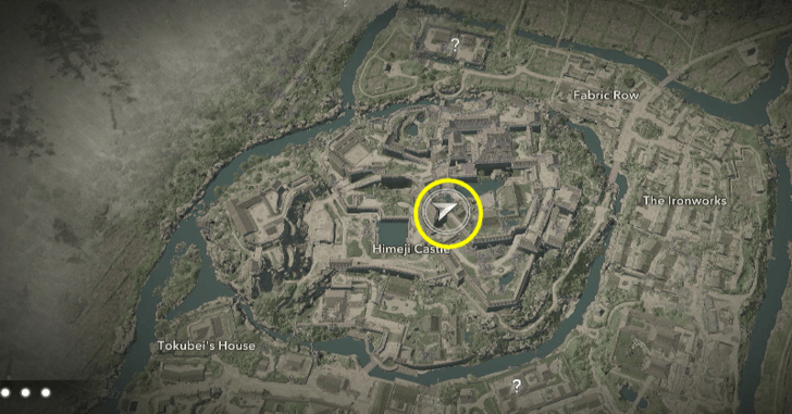 Himeji Castle Samurai Dasiho 1 Map Location