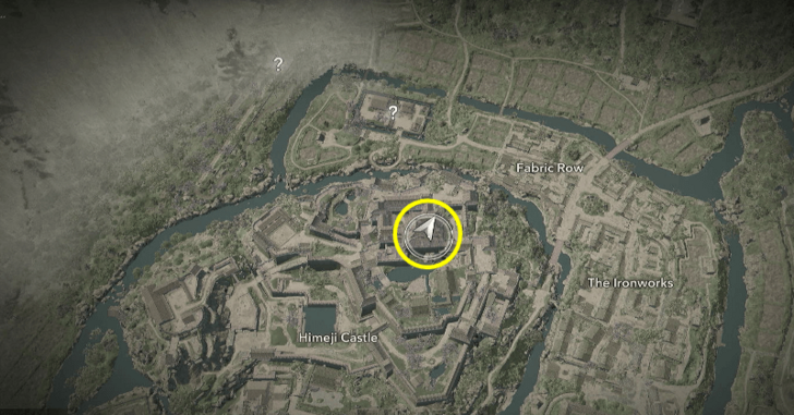 Himeji Castle Samurai Dasiho 5 Map Location