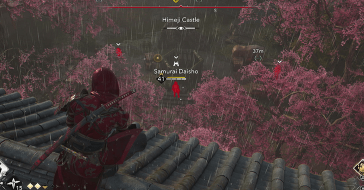 Himeji Castle Samurai Dasiho 3 Overworld Location