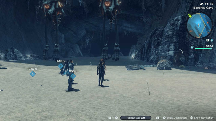 Banshee Cave Overworld Location