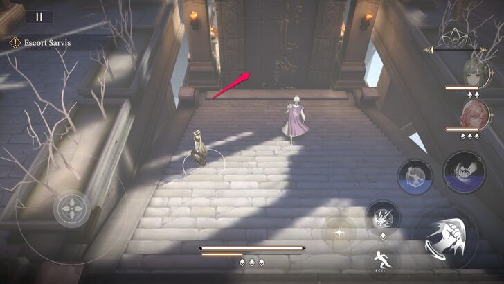 Sarvis Destroyed Stone Gate