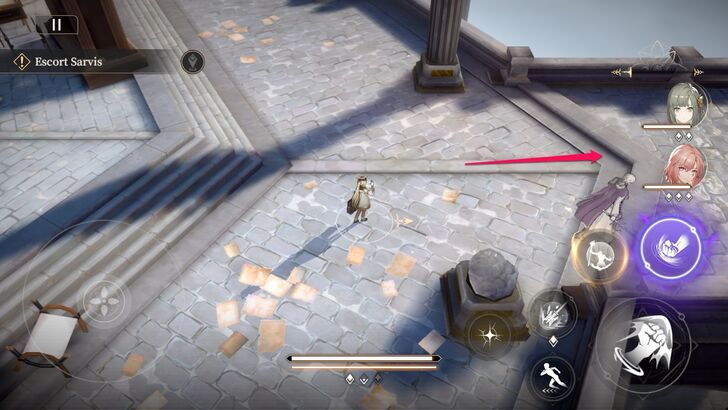 Follow Sarvis to the East