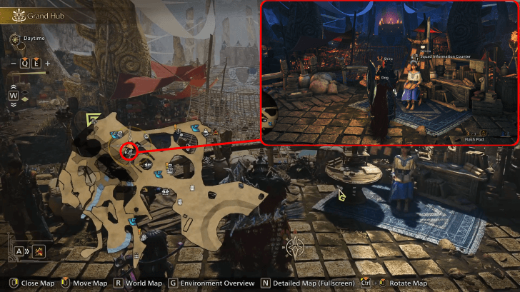 Monster Hunter Wilds Felicita Location Grand Hub