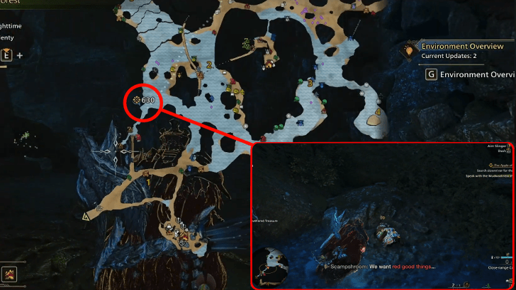 Scampshroom Location