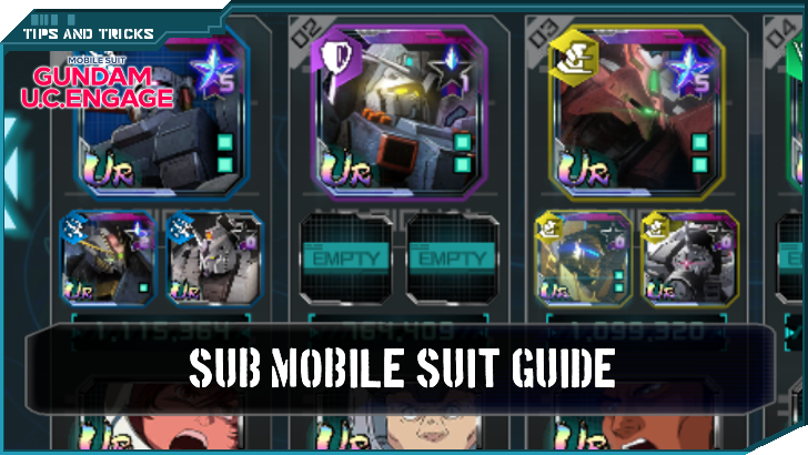 Sub Mobile Suit Guide