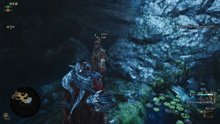 Monster Hunter Wilds Speak With Kanya to Begin The Whispering Forest
