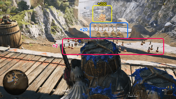 Barrel Bombing Point System