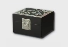 Inlaid Pearl Necklace Storage Box