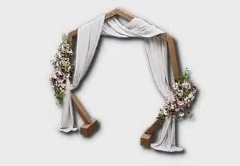Romantic Wedding Arch
