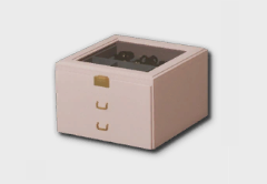 Rosewood 3-Tier Necklace Storage Box