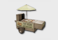 Vegan Hot Dog Cart
