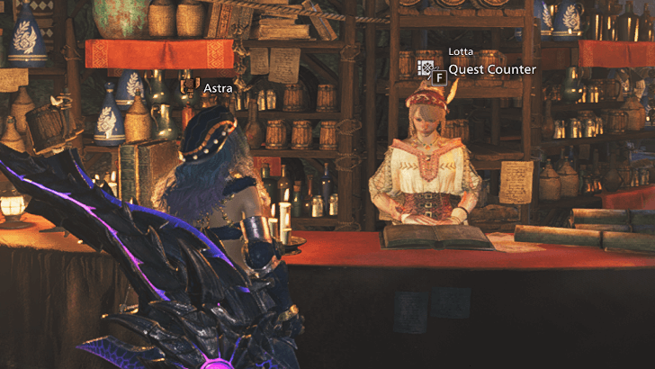 Quest Counter Grand Hub