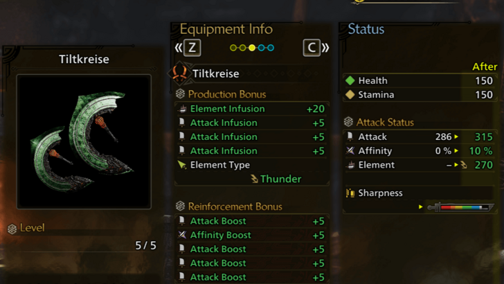 Tiltkreise Thunder Weapon