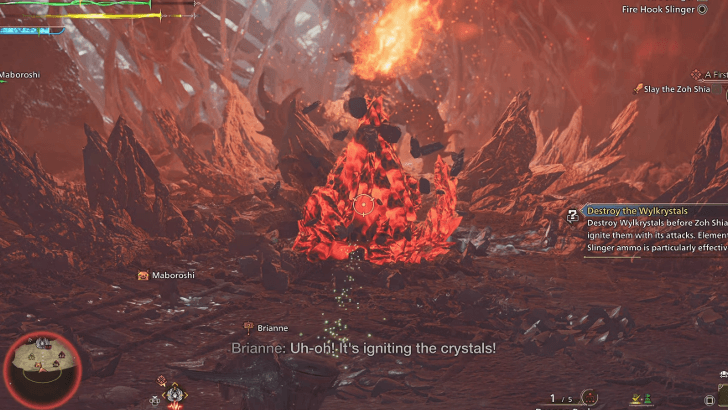 Destroy Giant Wylk Crystals