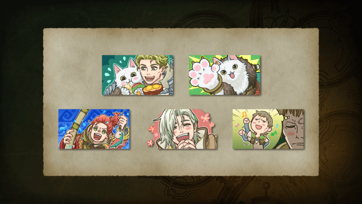 Monster Hunter Wilds Expedition Pals Sticker Pack