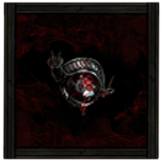 Yoke of Suffering Bloodstone Amulet Image