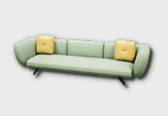 Bubble Mint Sofa