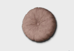 Round Button Cushion