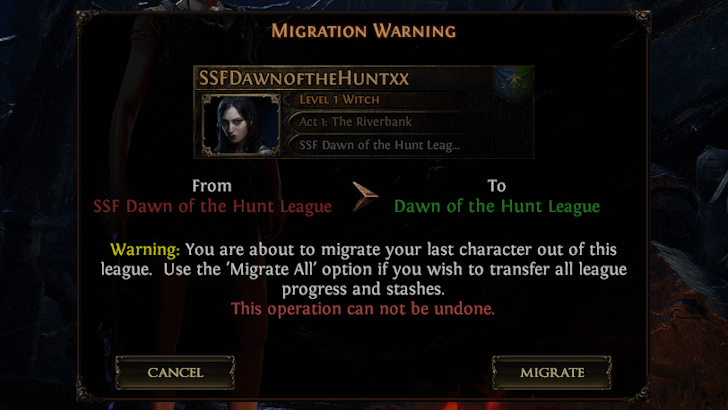 Path of Exile 2 - Migrate All to Move Even Your SSF Stash