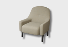 Low-Arm Lounge Chair