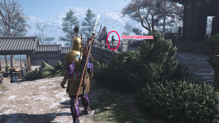 Hori Hidemasa location