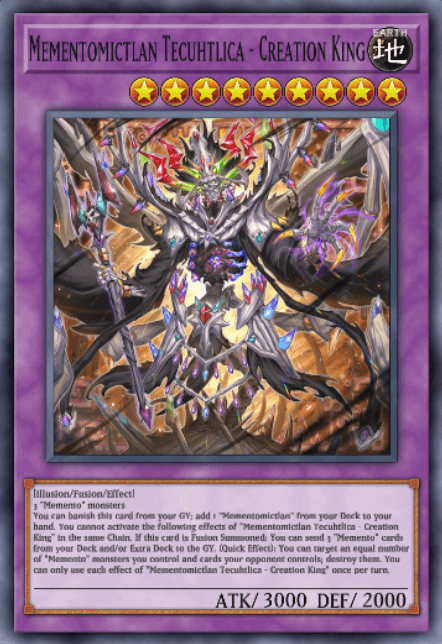 Mementomictlan Tecuhtlica - Creation King