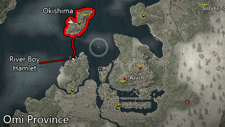 Okishima Island Location