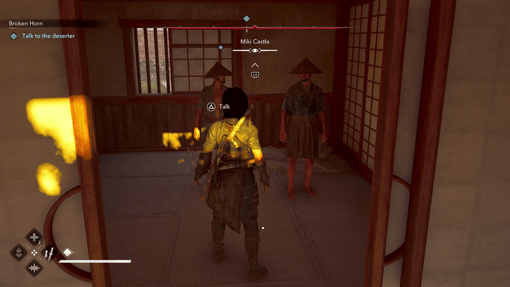 Talk to the deserter