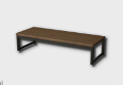 Simple Wooden Bench