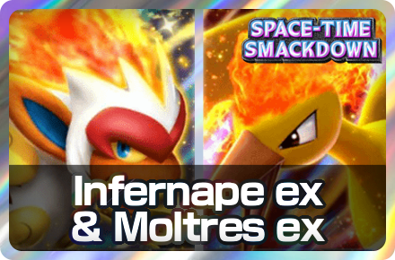 Infernape ex and Moltres ex Deck Icon