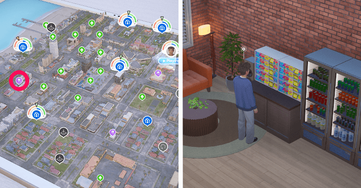 InZOI Lottery Stand Posey