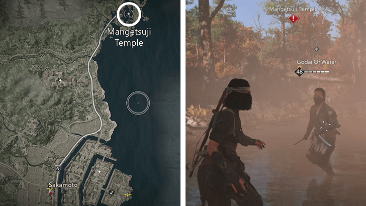 Godai of Water World and Map View