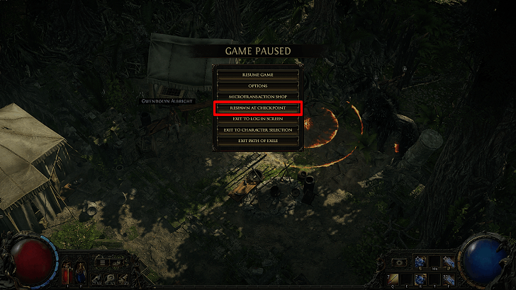 Respawn at Checkpoint