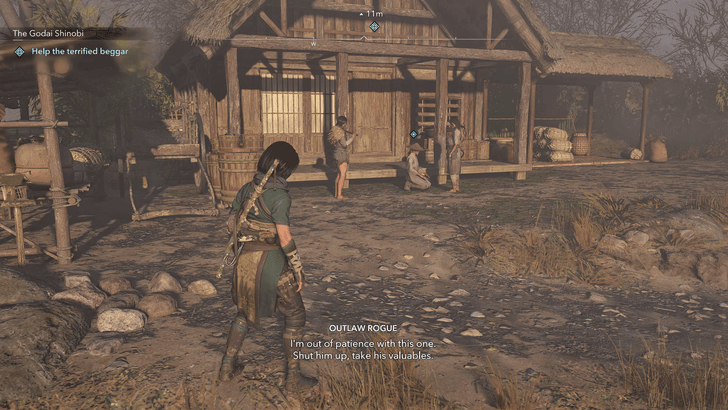 Help the Terrified Beggar