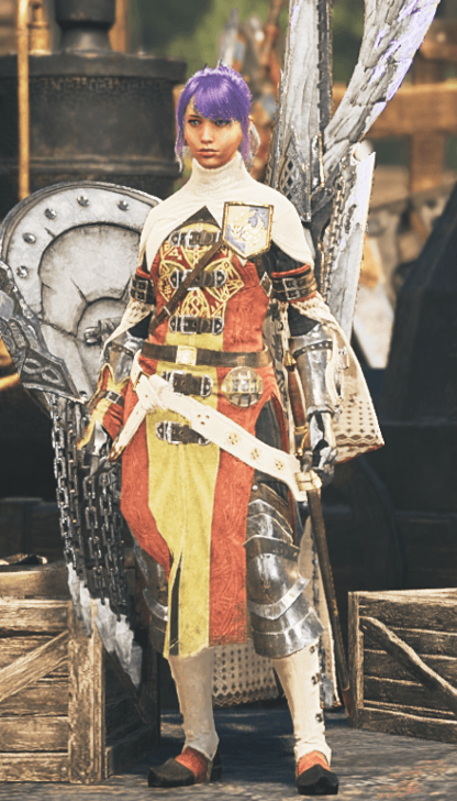 Monster Hunter Wilds - Male Guild Cross α Set
