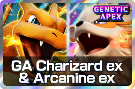 Charizard ex and Arcanine ex Deck Icon