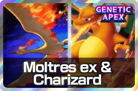 Charizard and Moltres ex Deck Icon