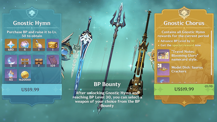 Genshin Impact - 5.5 Battle Pass