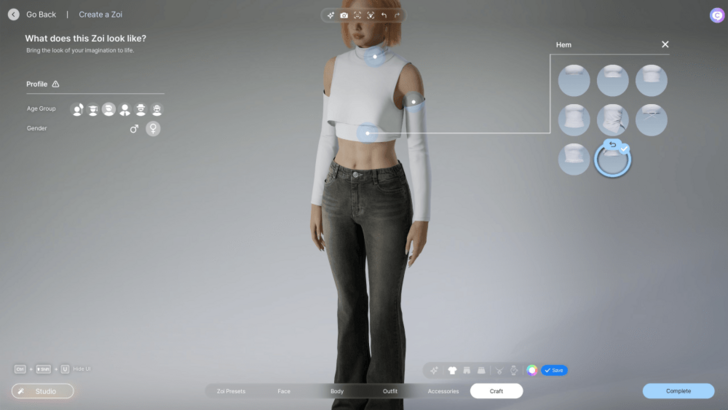 Custom Tops Hems Female 1