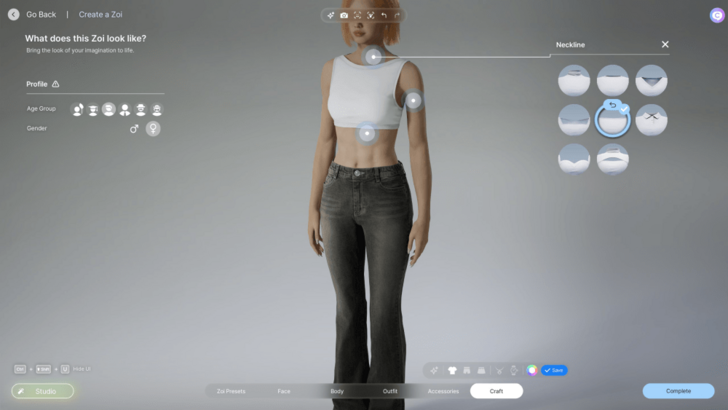 Custom Tops Neckline Female 6