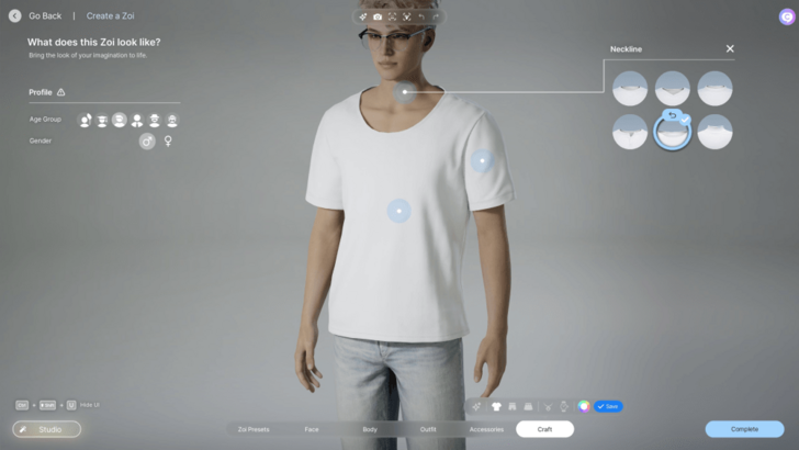 Custom Tops Neckline Male 6